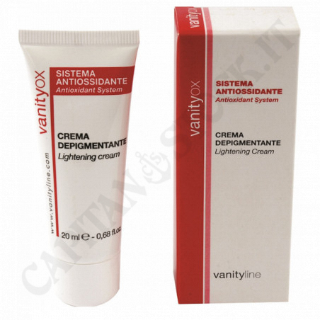 Acquista Vanityox Sistema Antiossidante Crema Depigmentante 20ml - Prodotto Nudo Senza Scatola a soli 4,75 € su Capitanstock  Acquista Vanityox Sistema Antiossidante Crema Depigmentante 20ml - Prodotto Nudo Senza Scatola a soli 4,75 € su Capitanstock