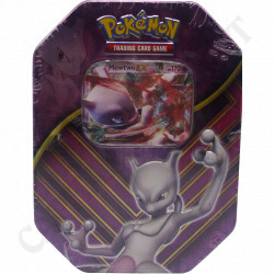 Pokemon - Mewtwo EX hp 170 - Tin Box - TCG - Damaged Packaging