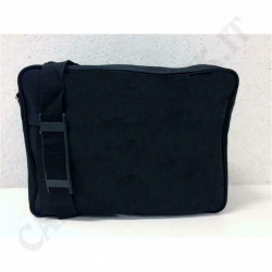 Laptop Bag in Black Canvas