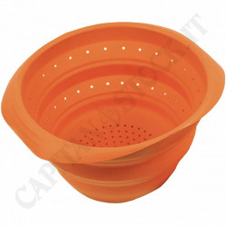 Acquista Scolapasta In Silicone Color Arancio 25 cm a soli 2,81 € su Capitanstock 