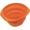 Buy Orange Color Silicone Colander 25 cm at only €2.81 on Capitanstock