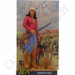 Collezione Tex Willer - Statuina in PVC di Apache Kid