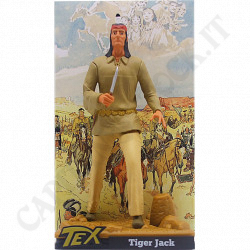 Collezione Tex Willer - Statuina in PVC di Tiger Jack