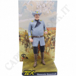 Tex Willer Collection - General Quantrell PVC Statuette
