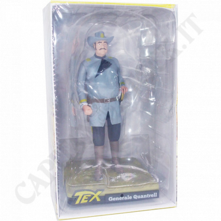 Acquista Collezione Tex Willer - Statuina in PVC di Generale Quantrell a soli 5,90 € su Capitanstock 