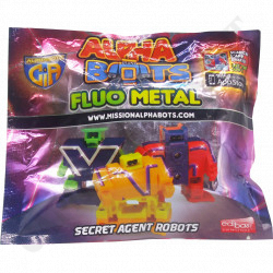 Alpha Bots Fluo Metal - Secret Agent Robots Surprise Bags