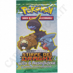 Acquista Pokèmon Nero e Bianco Stirpe dei Draghi - Bustina di Presentazione 3 Carte Rarità - IT a soli 6,90 € su Capitanstock 