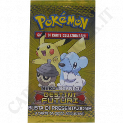 Acquista Pokémon Nero E Bianco Destini Futuri - Bustina di Presentazione 3 Carte Rarità - IT a soli 6,80 € su Capitanstock 