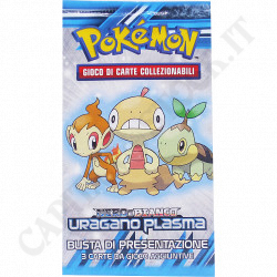 Buy Pokèmon Black and White Hurricane Plasma - Presentation Packet 3 Rarity Cards - IT at only €7.50 on Capitanstock
