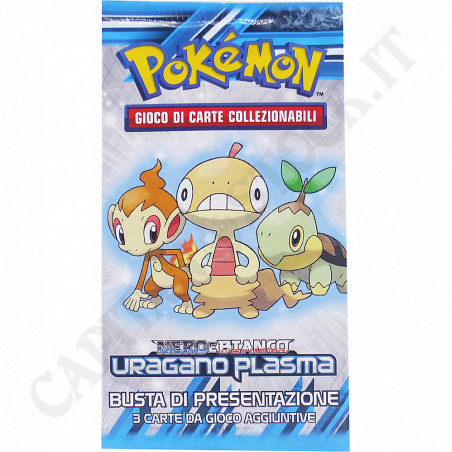 Buy Pokèmon Black and White Hurricane Plasma - Presentation Packet 3 Rarity Cards - IT at only €7.50 on Capitanstock