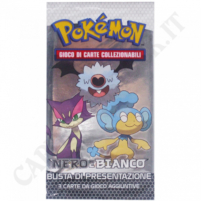 Pokèmon Black and White Presentation Bag 3 Rarity Cards IT Pokèmon Black and White Presentation Bag 3 Rarity Cards IT