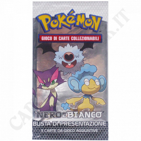 Buy Pokèmon - Black and White Presentation Bag 3 Rarity Cards - IT at only €8.50 on Capitanstock Buy Pokèmon - Black and White Presentation Bag 3 Rarity Cards - IT at only €8.50 on Capitanstock