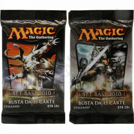 Acquista Magic The Gathering Set Base 2010 - Busta da 15 Carte Rarità IT a soli 4,50 € su Capitanstock 