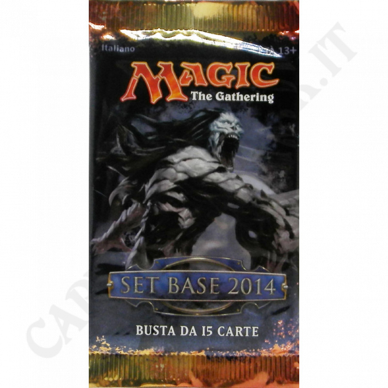 Acquista Magic The Gathering Set Base 2014 - Busta da 15 Carte - Rarità IT a soli 4,90 € su Capitanstock 