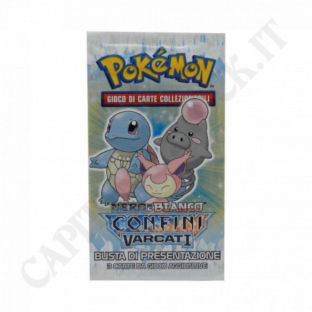 Acquista Pokémon - Nero E Bianco Confini Varcati - Bustina di Presentazione 3 Carte Rarità - IT a soli 4,90 € su Capitanstock Acquista Pokémon - Nero E Bianco Confini Varcati - Bustina di Presentazione 3 Carte Rarità - IT a soli 4,90 € su Capitanstock