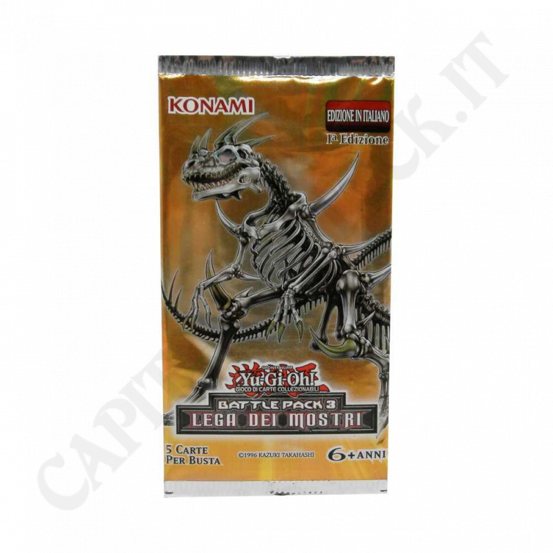 Buy Yu-Gi-Oh! - Battle Pack 3 League of Monsters - Pack of 5 Cards - 1st Edition - IT 6+ at only €1.89 on Capitanstock Buy Yu-Gi-Oh! - Battle Pack 3 League of Monsters - Pack of 5 Cards - 1st Edition - IT 6+ at only €1.89 on Capitanstock
