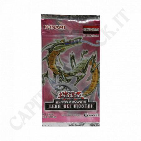 Acquista Yu-Gi-Oh! - Battle Pack 3 Lega Dei Mostri - Bustina 5 Carte - 1° Edizione - IT 6+ a soli 1,89 € su Capitanstock 