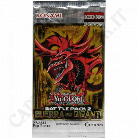 Buy Yu-Gi-Oh! Battle Pack 2 War of the Giants5 Card Packet 1st Edition IT 6+ at only €2.30 on Capitanstock Buy Yu-Gi-Oh! Battle Pack 2 War of the Giants5 Card Packet 1st Edition IT 6+ at only €2.30 on Capitanstock