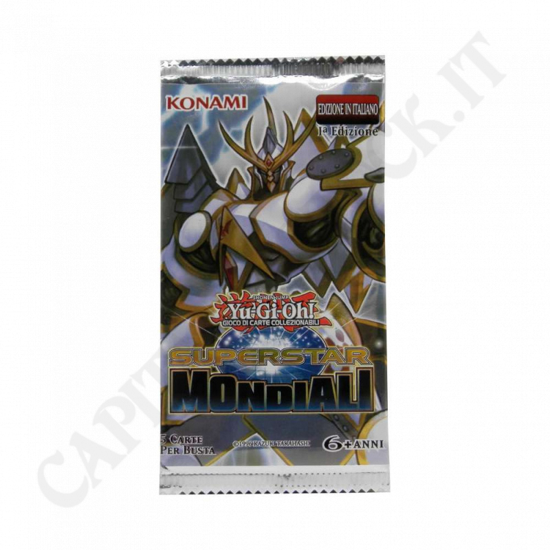 Buy Yu-Gi-Oh! - World Superstar - 5 Cards Pack - 1st Edition - IT 6+ at only €2.90 on Capitanstock
