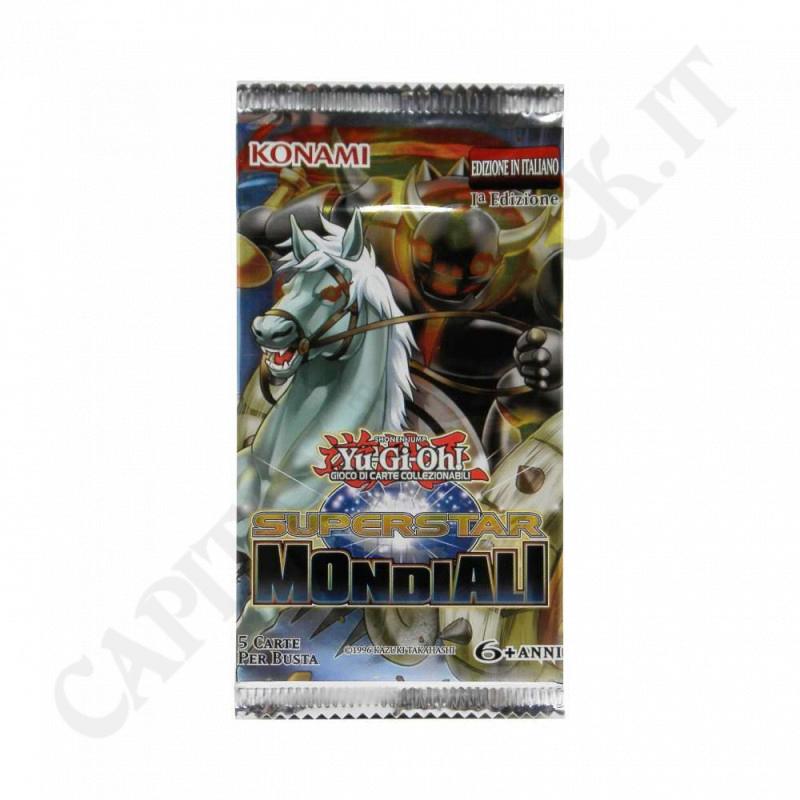 Buy Yu-Gi-Oh! - World Superstar - 5 Cards Pack - 1st Edition - IT 6+ at only €2.90 on Capitanstock
