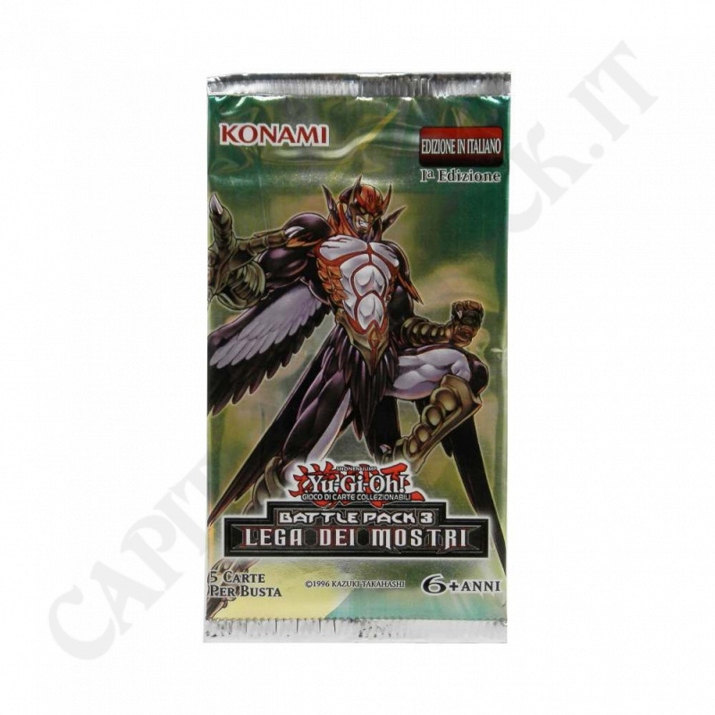 Buy Yu-Gi-Oh! - Battle Pack 3 League of Monsters - Pack of 5 Cards - 1st Edition - IT 6+ at only €1.89 on Capitanstock