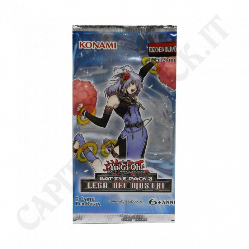 Buy Yu-Gi-Oh! - Battle Pack 3 League of Monsters - Pack of 5 Cards - 1st Edition - IT 6+ at only €1.89 on Capitanstock