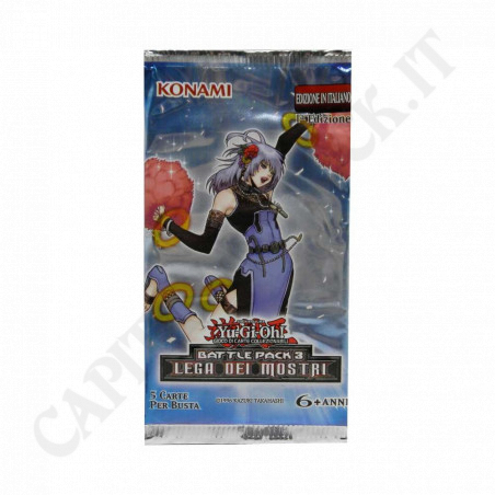 Acquista Yu-Gi-Oh! - Battle Pack 3 Lega Dei Mostri - Bustina 5 Carte - 1° Edizione - IT 6+ a soli 1,89 € su Capitanstock 