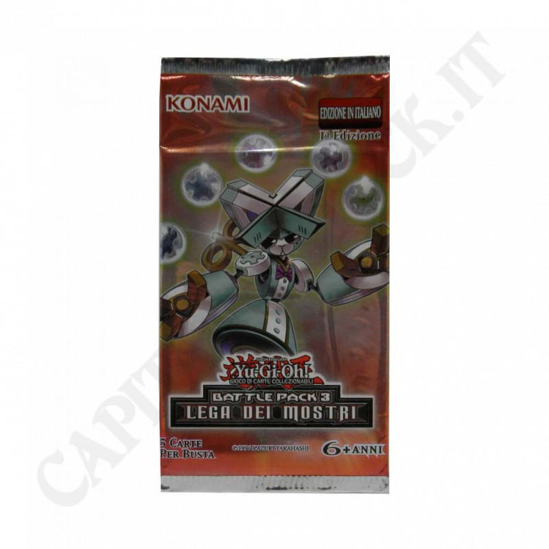Buy Yu-Gi-Oh! - Battle Pack 3 League of Monsters - Pack of 5 Cards - 1st Edition - IT 6+ at only €1.89 on Capitanstock