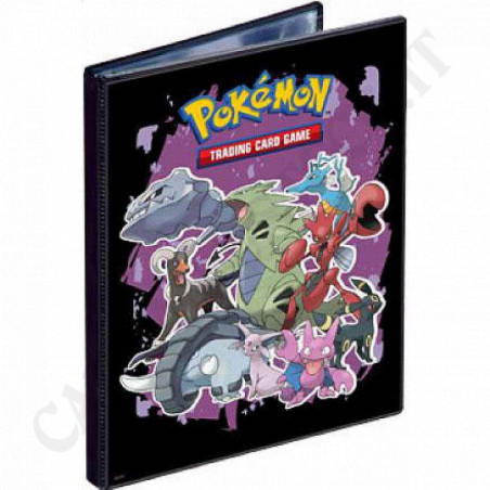 Acquista Pokémon Album Ultra Pro Card Tyranitar & Friends Sfondo Viola a soli 13,90 € su Capitanstock 