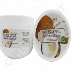 Tesori Italiani - Organic Coconut Hair Mask 400 ml - Detangling and Antistatic