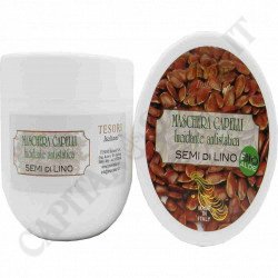Buy Tesori Italiani - Organic Linseed Hair Mask 400 ml - Detangling and Antistatic at only €3.90 on Capitanstock