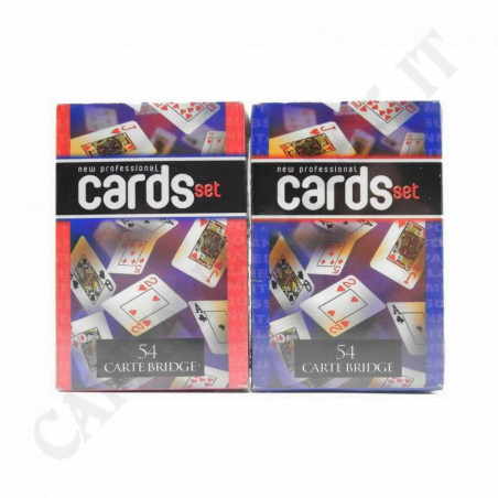 Acquista New Professional - Doppio Mazzo Di Carte 54 Carte Bridge a soli 2,16 € su Capitanstock  Acquista New Professional - Doppio Mazzo Di Carte 54 Carte Bridge a soli 2,16 € su Capitanstock