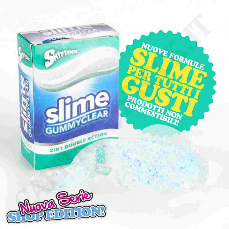Skifidol Food Slime - Dentifricio Clear Slime - Shop Edition 8+