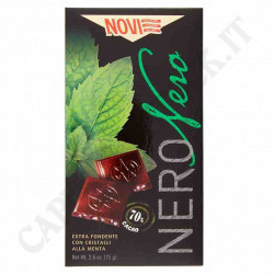 Buy Novi - Black Black - Extra Dark with Mint Crystals - 75g at only €1.59 on Capitanstock