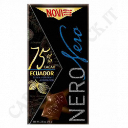 Acquista Novi - Nero Nero - Ecuador Extra Fondente Aromatico - 75 g a soli 1,59 € su Capitanstock 