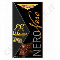 Novi - Nero Nero - Extra Fondente Vigoroso 88% di Cacao - 75 g