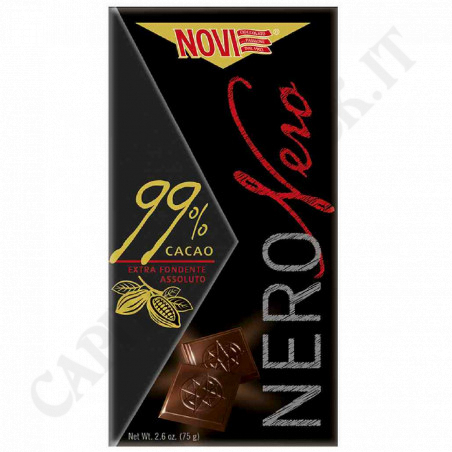 Buy Novi - Black Black - Absolute Extra Dark 99% Cocoa - 75 g at only €1.59 on Capitanstock