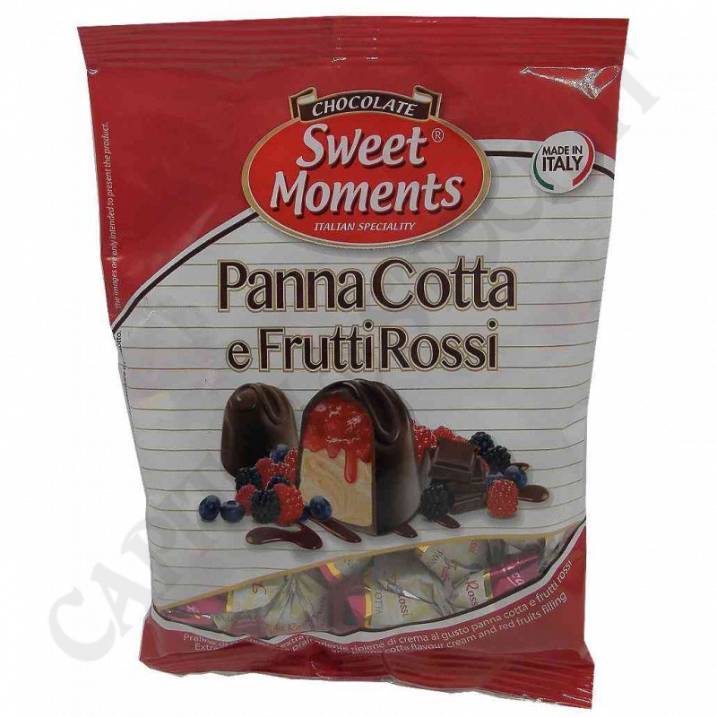 Sweet Moments - Panna Cotta Chocolates And Red Fruits - Pralines - 135 Grams