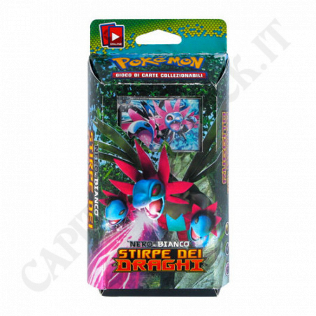 Acquista Pokémon Deck Nero e Bianco - Stirpe dei Draghi Ruggito del Drago - Hydreigon PV 150 a soli 28,90 € su Capitanstock 