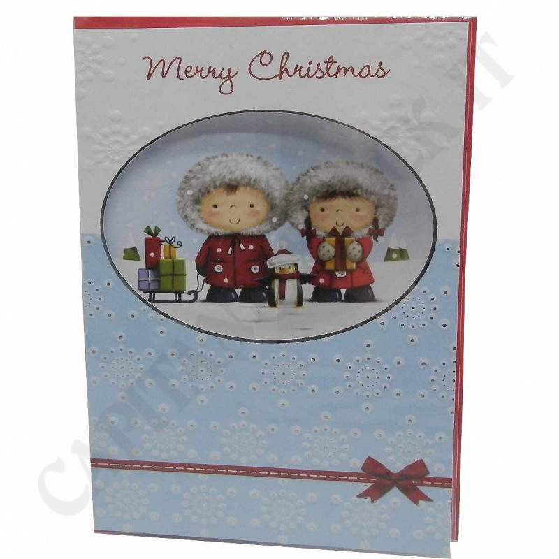 Christmas A5 Greeting Cards with Envelope - Children Christmas A5 Greeting Cards with Envelope - Children