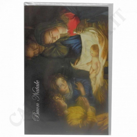 Acquista Biglietto di Auguri di Natale A5 con Busta - Sacra Famiglia a soli 1,90 € su Capitanstock  Acquista Biglietto di Auguri di Natale A5 con Busta - Sacra Famiglia a soli 1,90 € su Capitanstock