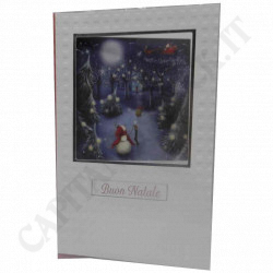 Christmas A5 Greeting Cards with Envelope - Snowman