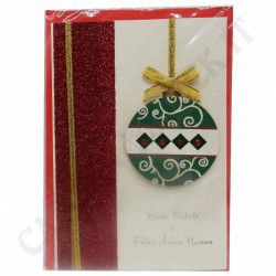 Christmas A5 Greeting Cards with Envelope - Decorated Ball