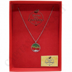 Buy Tesori - Woman Necklace in 925 ‰ Silver Small Tree of Life Green Pendant - ID 4654 at only €39.00 on Capitanstock