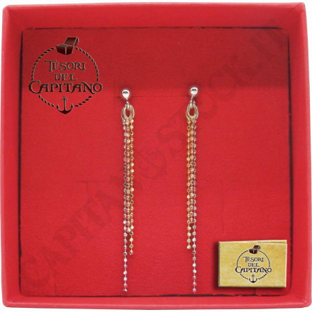 Acquista Tesori - Orecchini Donna in Argento 925 ‰ Tre Fili Argento, Giallo e Rosé -ID 4700 a soli 22,00 € su Capitanstock Acquista Tesori - Orecchini Donna in Argento 925 ‰ Tre Fili Argento, Giallo e Rosé -ID 4700 a soli 22,00 € su Capitanstock