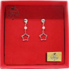 Buy Tesori - Woman Earrings in 925 ‰ Silver Small Star Pendant -ID 4706 at only €16.00 on Capitanstock