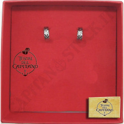 Buy Tesori del Capitano® - Woman Earrings in Steel Headbands with Earwork - ID 4759 at only €14.00 on Capitanstock
