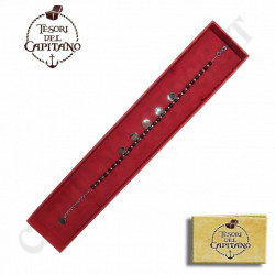 Tesori del Capitano® - Women's Steel Bracelet with Heart-Shaped Charm - ID 4793