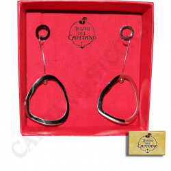Tesori del Capitano® - Woman Fantasy Round Steel Earrings - ID 4771