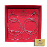 Buy Tesori - Woman Steel Pendant Earrings With Intertwined Circles - ID 4774 at only €18.00 on Capitanstock